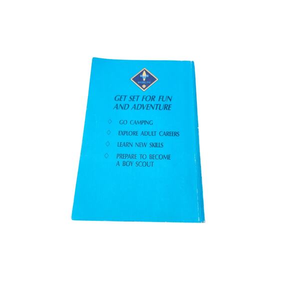 Vintage 1988 Webelos Scout Book Paperback Boy Scouts of America BSA Americana - Picture 2 of 6